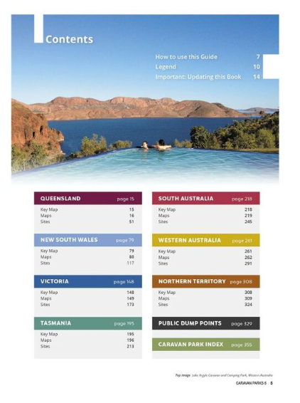 Caravan Parks 6 Aust Wide Guide Book