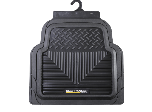 MUD TAMER FLOOR MATS - BLACK REAR