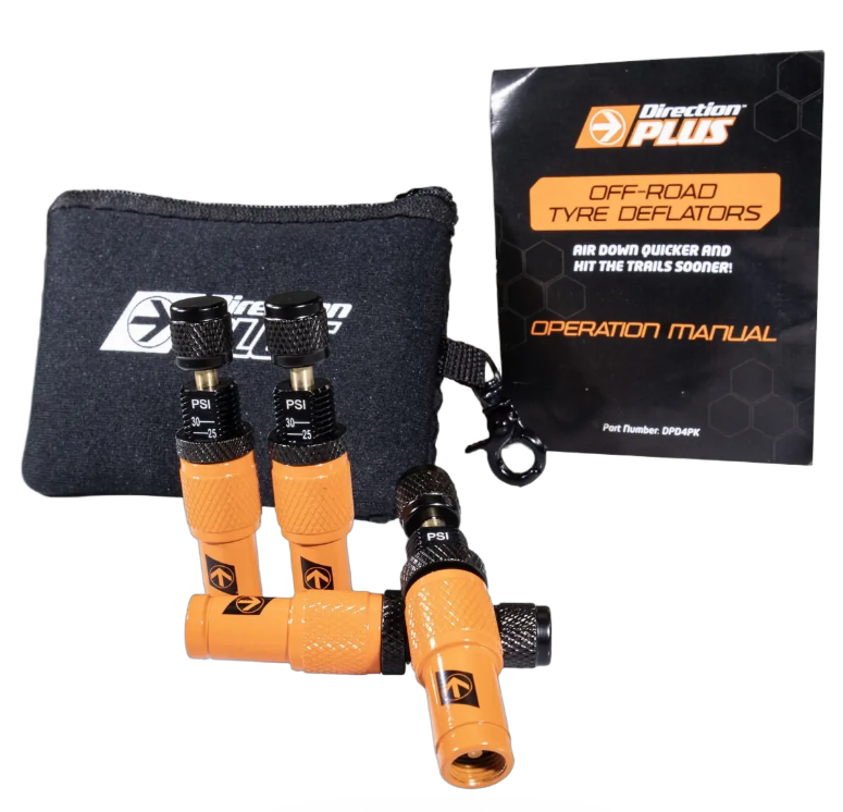 DIRECTION-PLUS OFF-ROAD TYRE DEFLATORS