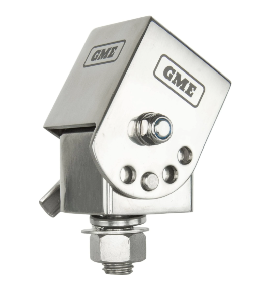 HD FOLDING ANTENNA BRACKET - SILVER