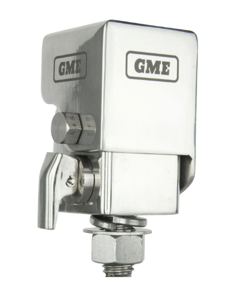 HD FOLDING ANTENNA BRACKET - SILVER